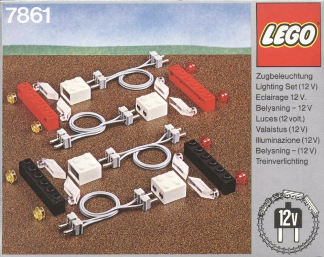 Lego 7861 12v Lighting Set Electric 